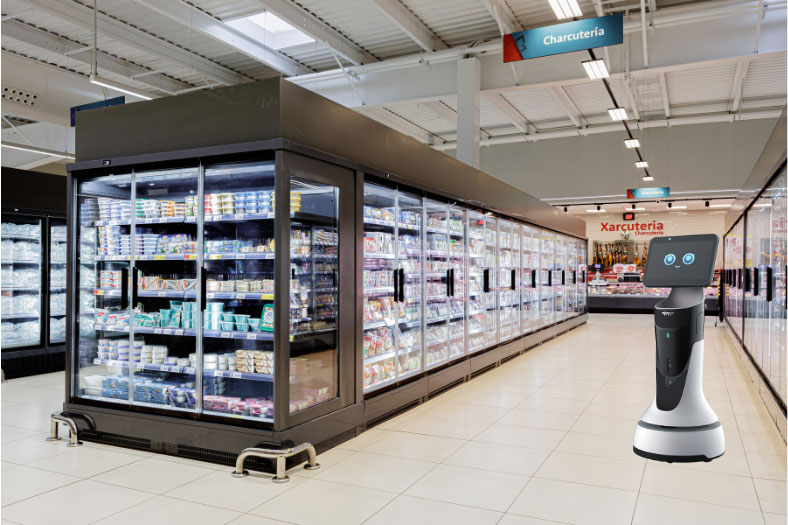 店舗内の巡回による万引きロス対策